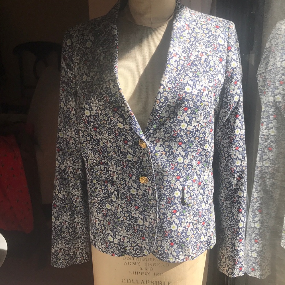 Printed Blazer